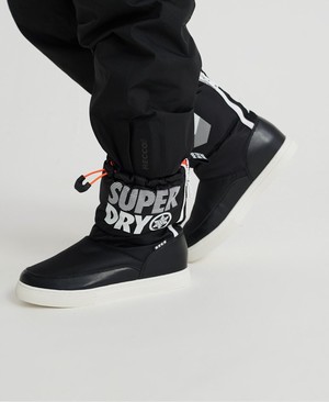 Superdry Japan Edition Snow Női Csizma Fekete | VAYEI4936